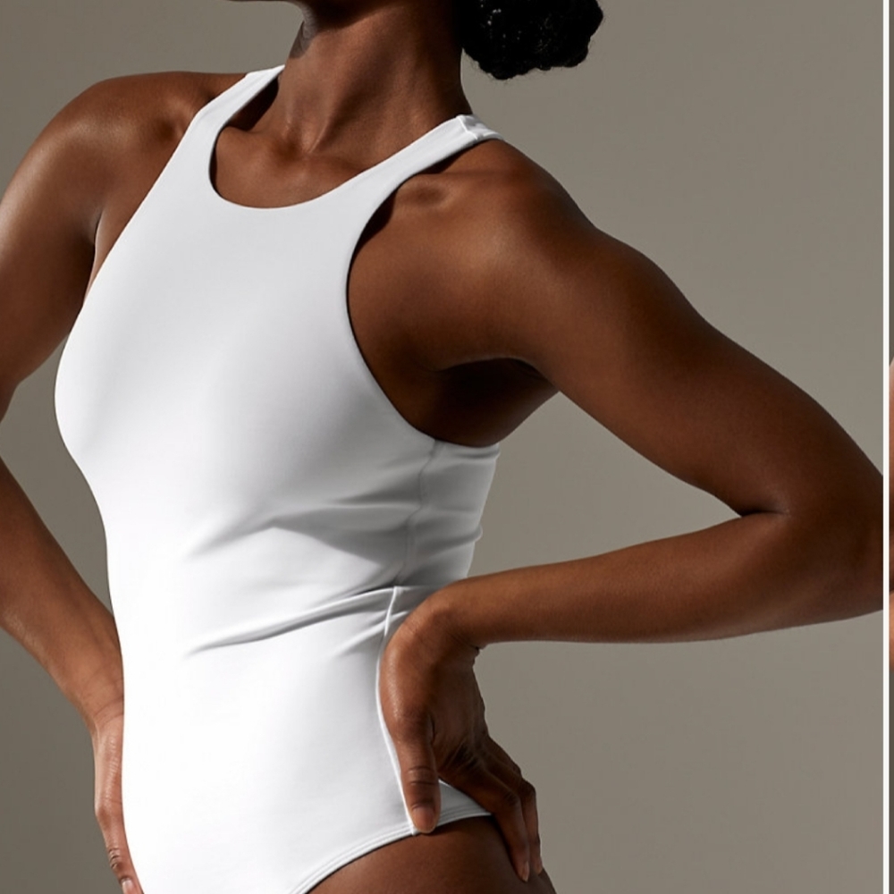 Aritzia White Bodysuit